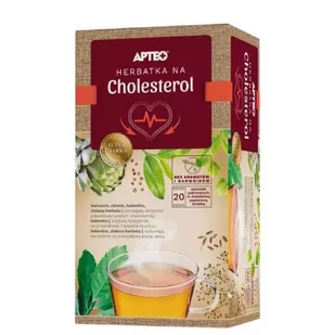 Synoptis PHARMA Herbatka na cholesterol APTEO NATURA 20 saszetek Wysyłka kurierem tylko 10,99 zł - Serce i układ krążenia - miniaturka - grafika 1