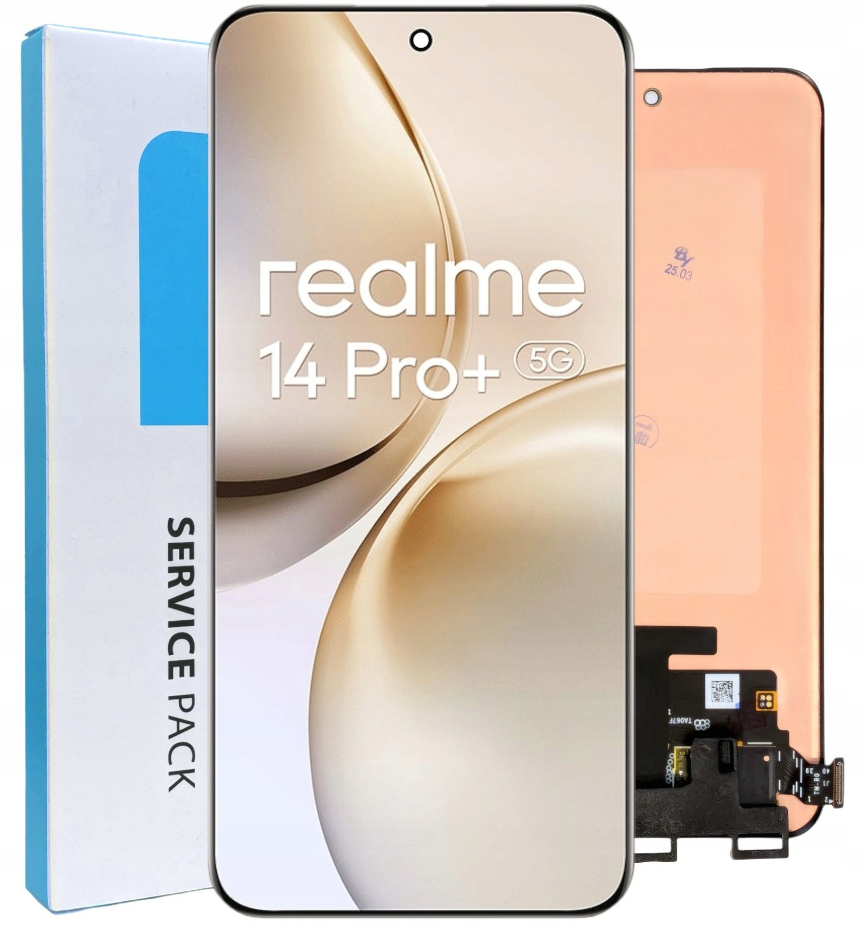 Wyświetlacz do Realme 14 Pro Plus Ekran LCD Oryginał Zila RMX5051 5904858351770
