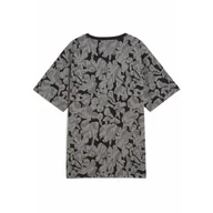 Koszulki sportowe damskie - Damska koszulka ESS NATURE 2.0 Relaxed AOP PUMA Black - miniaturka - grafika 1