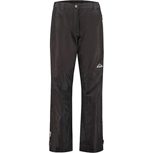McKinley damskie spodnie przeciwdeszczowe Carlow Ii Kg Czarny Size 23 286009 - Spodnie damskie - miniaturka - grafika 1