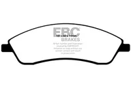 Klocki hamulcowe - EBC Brakes EBC Redstuff klocki hamulcowe DP31692C, czerwone - miniaturka - grafika 1