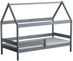Szare łóżko domek do pokoju dziecięcego Petit 3X 180x80 cm - Łóżka dla dzieci i młodzieży - miniaturka - grafika 1