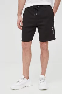Tommy Hilfiger Szorty męskie kolor czarny - Spodenki męskie - miniaturka - grafika 1