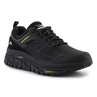 Buty sportowe męskie - Buty Skechers Arch Fit Road Walker - Recon M 237333-BBK czarne - miniaturka - grafika 1