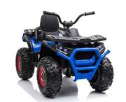 Jeździki dla dzieci - Import SUPER-TOYS SUPER-TOYS MEGA WIELKI QUAD AMORTYZATORY MIĘKKIE KOŁA PILOT WOLNY START XMX607 Darmowa dostawa XMX-607-NIEBIESKI - miniaturka - grafika 1