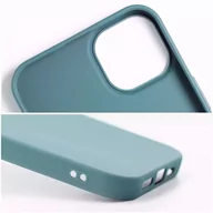 Etui i futerały do telefonów - Etui obudowa ochronna Futerał MATT do iPhone 15 Plus ciemnozielony - miniaturka - grafika 1