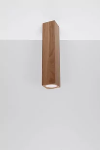 Sollux Lighting Plafon KEKE 30 dąb PEACH PUFF - Oprawy, klosze i abażury - miniaturka - grafika 1