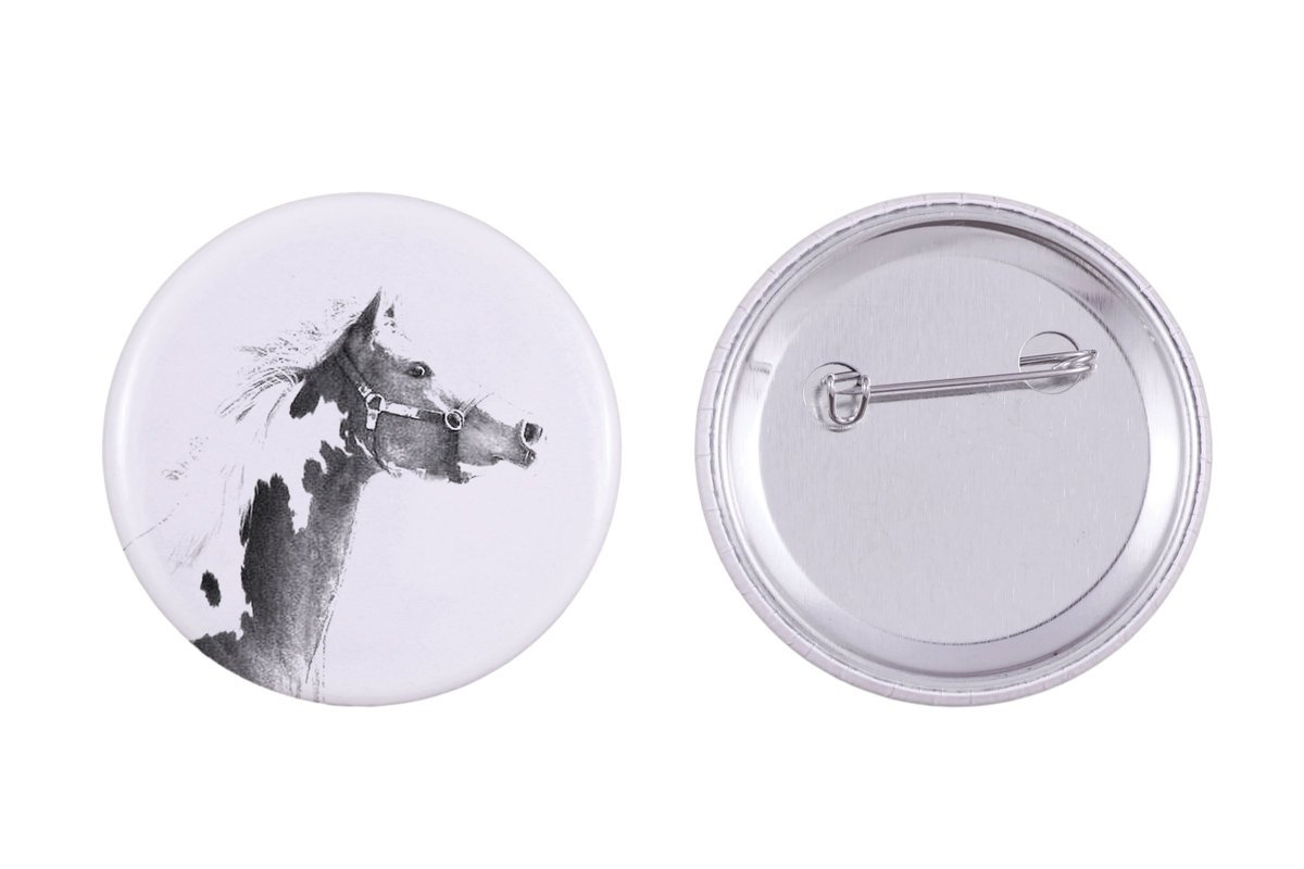 American Paint Horse - ozdoba koszuli, przypinka do torby, idealny prezent z możliwościa dodanie swojej grafiki marki Art-Dog