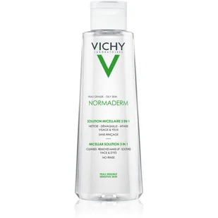 Vichy Normaderm 3w1 Micellar Solution płyn micelarny do demakijażu cera mieszana 200ml - Płyny micelarne - miniaturka - grafika 1