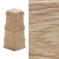 Listwy przypodłogowe - Arbiton Narożnik zewnętrzny do listwy LARS (1 sztuka) dąb szwedzki - miniaturka - grafika 1