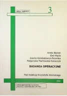 Ekonomia - Badania operacyjne - miniaturka - grafika 1