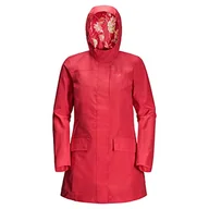 Płaszcze damskie - Jack Wolfskin Damski płaszcz Cape York Paradise Coat z twardą skorupą - miniaturka - grafika 1