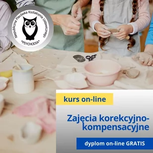 Metodyka zajęć korekcyjno - kompensacyjnych z elementami terapii pedagogicznej kurs online - Pomoce naukowe - miniaturka - grafika 1