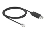 Adaptery i przejściówki - DeLOCK 66737 zmieniacz płci / kabli RJ-12 USB 2.0 Type-A Czarny 66737 - miniaturka - grafika 1