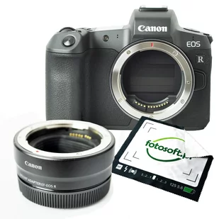 CANON EOSR + CANON MOUNT ADAPTER EF-EOS R - Aparaty Cyfrowe - miniaturka - grafika 1