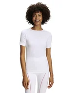 Koszulki i topy damskie - Falke Damska koszulka Warm Shorts leeve Tight bielizna, biały, L 39113 - miniaturka - grafika 1