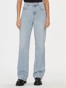 Patrizia Pepe Jeansy 8P0487/D070-CA05 Niebieski Wide Fit - Spodnie damskie - miniaturka - grafika 1