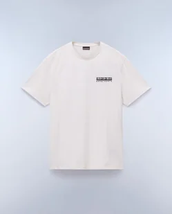 t-shirt donna napapijri s-vignoni back - np0a4ilx n1a1 white whisper - Koszulki i topy damskie - miniaturka - grafika 1