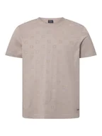 Koszulki męskie - JOOP! T-Shirt 17 JJ-23Berno 30046985 Beżowy Modern Fit - miniaturka - grafika 1