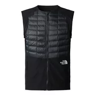Kurtki i kamizelki sportowe męskie - Bezrękawnik The North Face Lab Thermoball 0A823RKT01- czarny - miniaturka - grafika 1