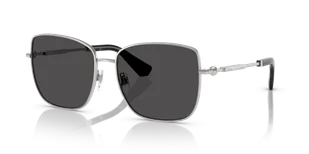 Okulary Przeciwsłoneczne Burberry BE 3158 Silver - Okulary przeciwsłoneczne - miniaturka - grafika 1