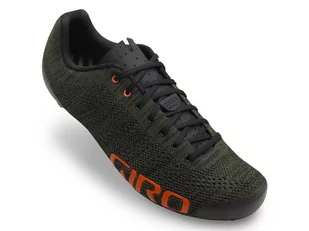 Buty męskie buty rowerowe- szosa GIRO EMPIRE E70 KNIT olive heather - Buty rowerowe - miniaturka - grafika 1