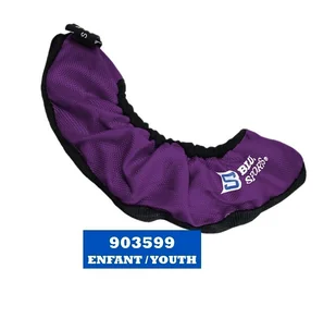 Ochraniacze na łyżwy Blue Sports  PLATINUM SOAKERS Youth fioletowy - Ochraniacze - miniaturka - grafika 1