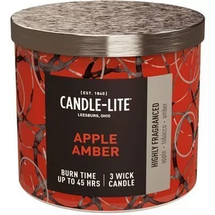 Świeca zapachowa - Apple Amber (396g) - Świece - miniaturka - grafika 1