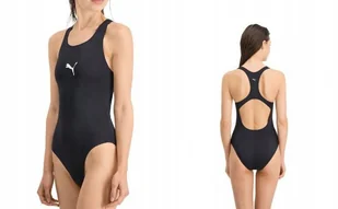 Puma Kostium Kapielowy Swim Women Racerb - Stroje kąpielowe - miniaturka - grafika 1