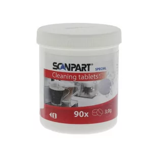 SCANPART SCANPART Specjalne tabletki czyszczące 90 szt 11807-uniw - Akcesoria i części do ekspresów do kawy - miniaturka - grafika 1