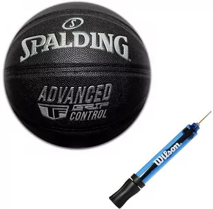 Spalding Piłka do koszykówki Advanced Grip Control + Pompka Wilson - Koszykówka - miniaturka - grafika 1