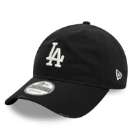 Czapki damskie - Czapka z daszkiem New Era LA Dodgers Distressed 9TWENTY 60595229 Czarny - miniaturka - grafika 1