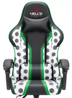 Fotele gamingowe - Fotel gamingowy Hell's Chair Futbol Piłka Nożna - miniaturka - grafika 1