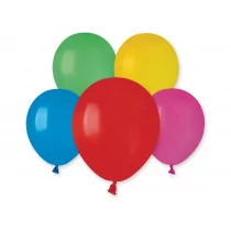Gemar Balloons Balony 5" Pastel GEMAR mix 100 szt A50/80 - Balony i akcesoria - miniaturka - grafika 1