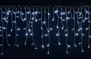 VOLTRONIC Świąteczne lampki deszcz 600 LED zimny biały - 15 m - Oświetlenie świąteczne - miniaturka - grafika 6