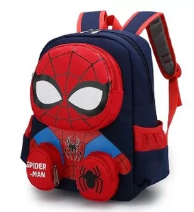 Plecak SPIDERMAN Szkolny Granatowy - Plecaki szkolne i tornistry - miniaturka - grafika 1