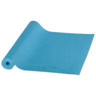 Maty do jogi - SportVida Mata do ćwiczeń jogi yoga 4 mm pilates granatowa - miniaturka - grafika 1