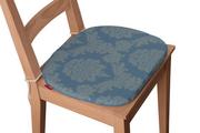 Meble modułowe i akcesoria - Dekoria Siedzisko Bartek na krzesło niebieski 40 × 37 × 2,5 cm Damasco 220-613-67 - miniaturka - grafika 1