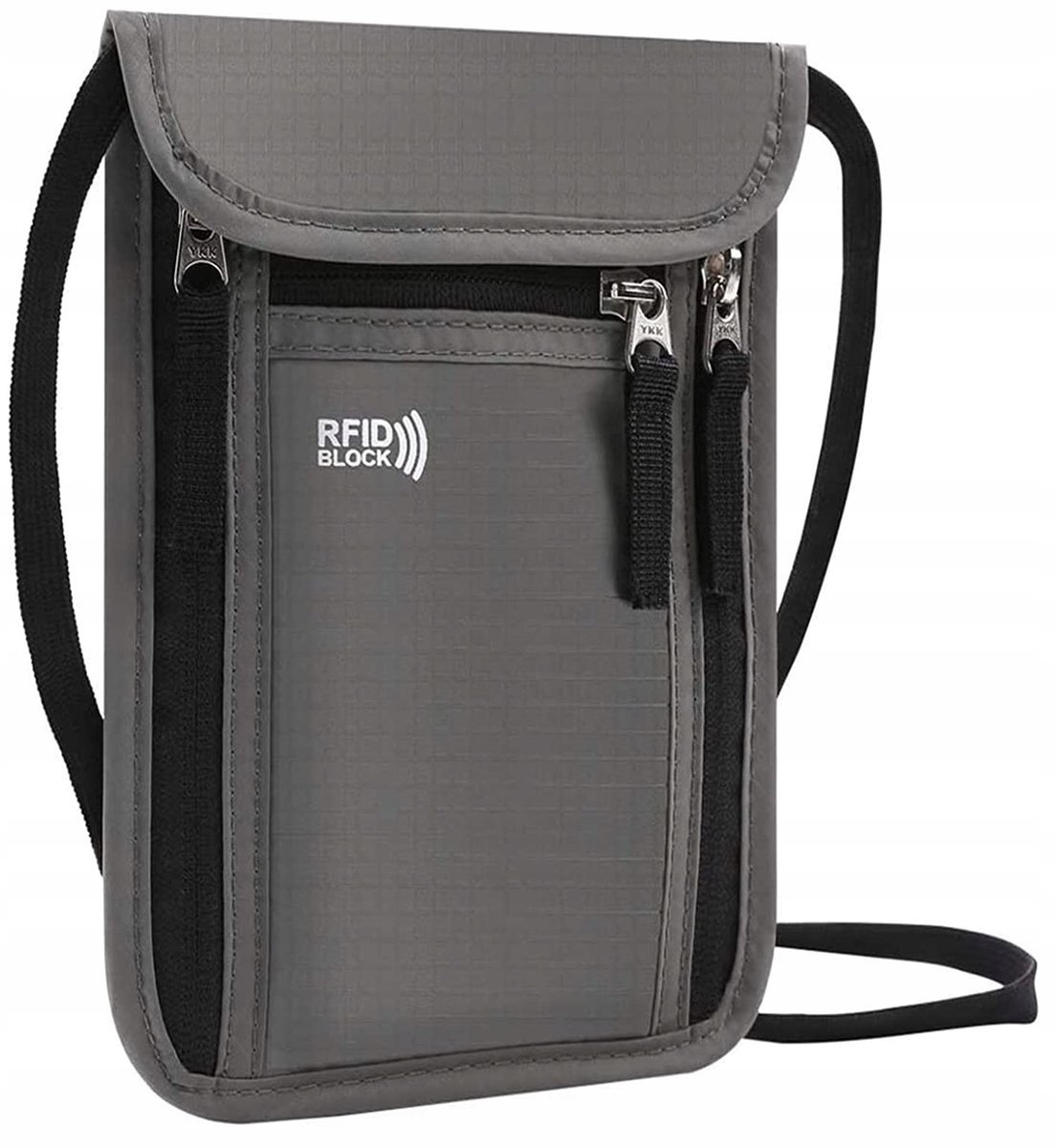 KEAFOLS- torba z blokada saszetka na szyję KEAFOLS czarny