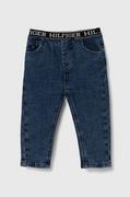 Spodnie i spodenki dla dziewczynek - Tommy Hilfiger jeansy dziecięce - miniaturka - grafika 1
