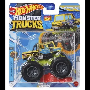 Hot Wheels Monster Trucks: model Unimog, skala 1:64 - Samochody i pojazdy dla dzieci - miniaturka - grafika 1
