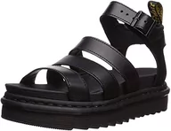 Sandały damskie - Dr. Martens Sandały damskie Blaire z paskiem na kostkę, Czarny Brando 001, 36 EU - miniaturka - grafika 1