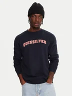 Bluzy męskie - Quiksilver Bluza Graphic EQYFT05132 Granatowy Regular Fit - miniaturka - grafika 1