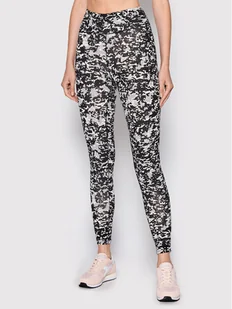 Reebok Legginsy Safari HM1327 Czarny Slim Fit - Spodnie damskie - miniaturka - grafika 1
