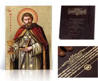 Ikony i obrazy sakralne - Ikona religijna Święty Walenty - miniaturka - grafika 1