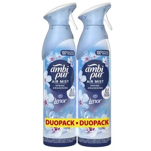 Odświeżacz powietrza AMBI PUR Air Mist Lenor Spring Awakening 185 ml (2 sztuki) - Odświeżacze powietrza - miniaturka - grafika 1