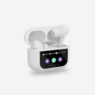 Słuchawki - PLATINET TWS TOUCH DISPLAY 5.4 300MAH WHITE [46177] - miniaturka - grafika 1