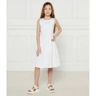 Sukienki i spódniczki dla dziewczynek - Calvin Klein Jeans Sukienka - miniaturka - grafika 1