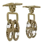 Amunicja i osprzęt ASG - Mil-Tec Zestaw uchwytów Ultimate Tactical do systemu MOLLE - coyote (13457605) 13457605 - miniaturka - grafika 1