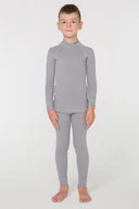 Pozostała odzież narciarska - Meteor, Dziecięca bielizna termoaktywna, szara, rozmiar 104-110 cm - miniaturka - grafika 1
